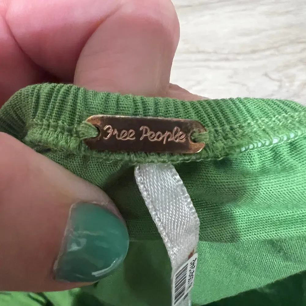 FREE PEOPLE Women's Fifi Midi Dress Size S In Green